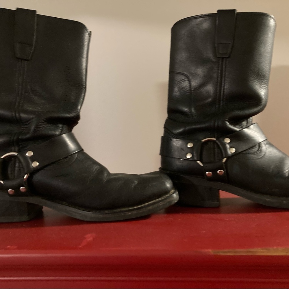 Durango Black Leather Boots